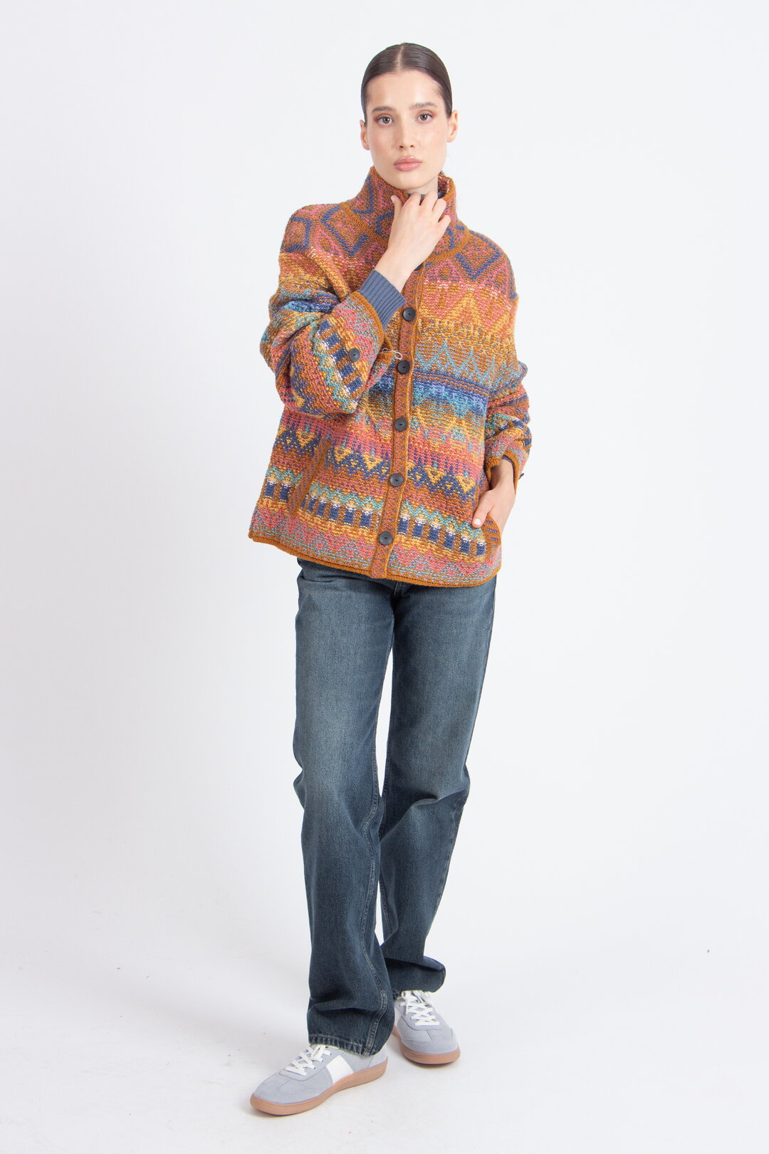 IVKO - Rollneck Jacket - Almond