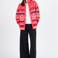 IVKO - Rollneck Jacket - Coral