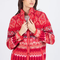 IVKO - Rollneck Jacket - Coral