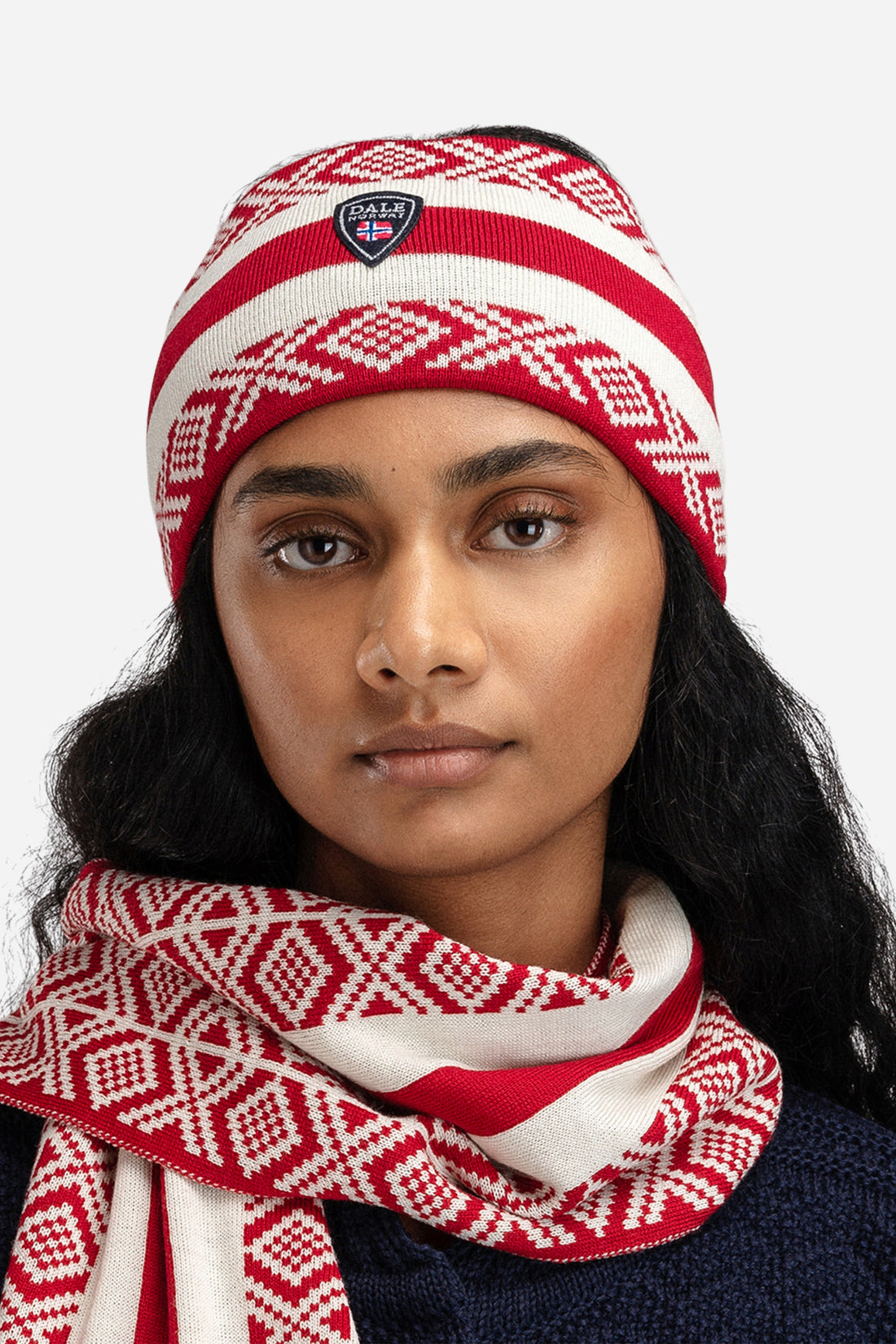 Dale of Norway - Kvitegga Headband - Raspberry