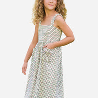 San Remo Children's Dress - White