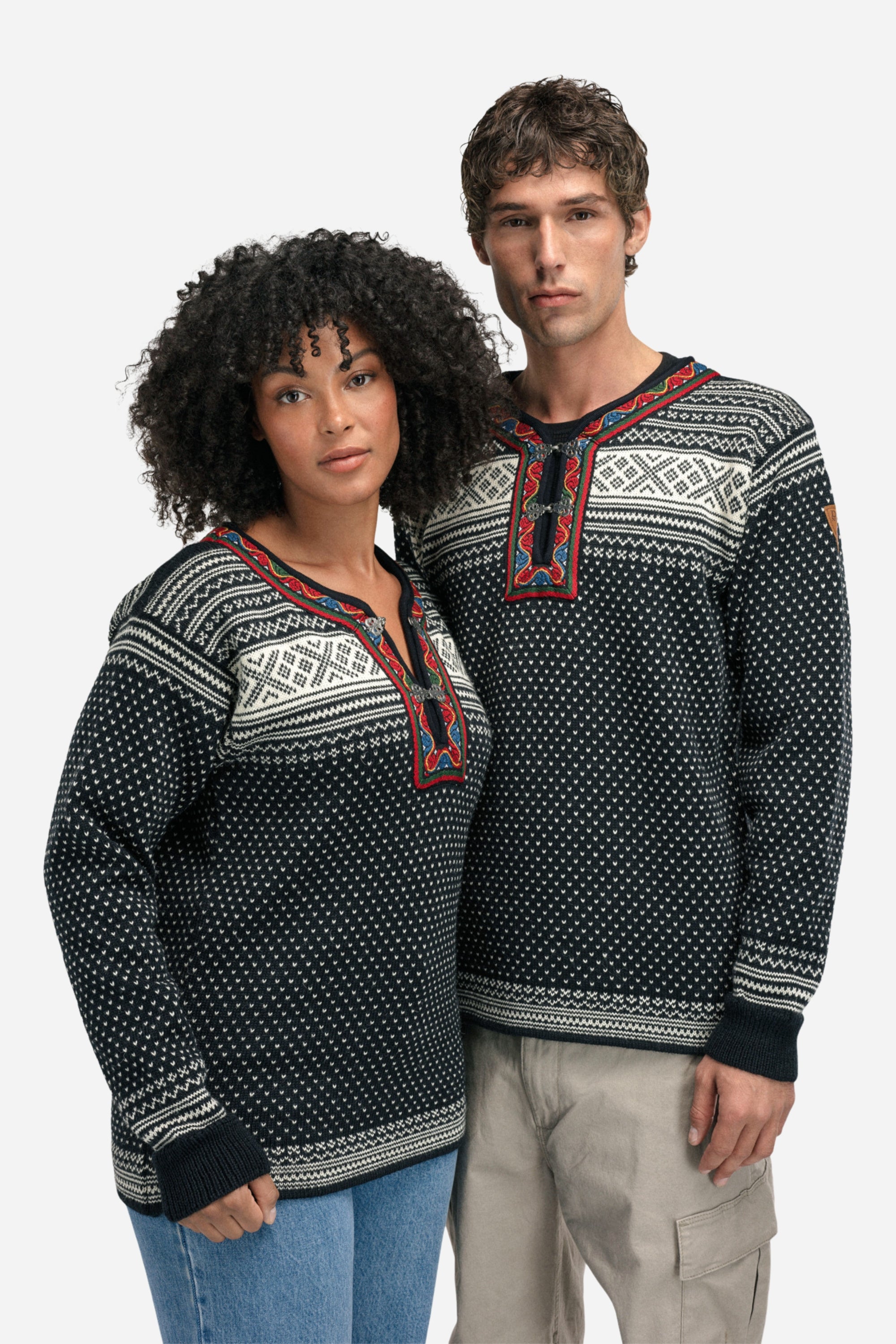(取寄) ダーレオブノルウェー メンズ セテスダール ユニセックス セーター Dale of Norway men Setesdal Unisex Sweater A-Off-White/Black Setesdal1.jpg?v=1739502917