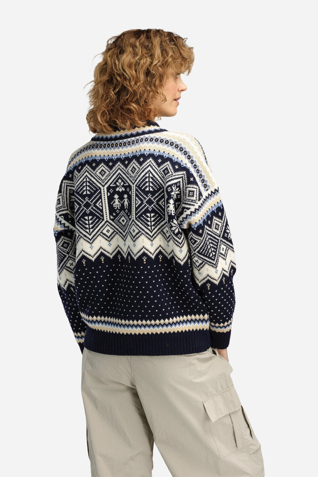 Dale of Norway - VM Trondheim Women's Sweater - Navy