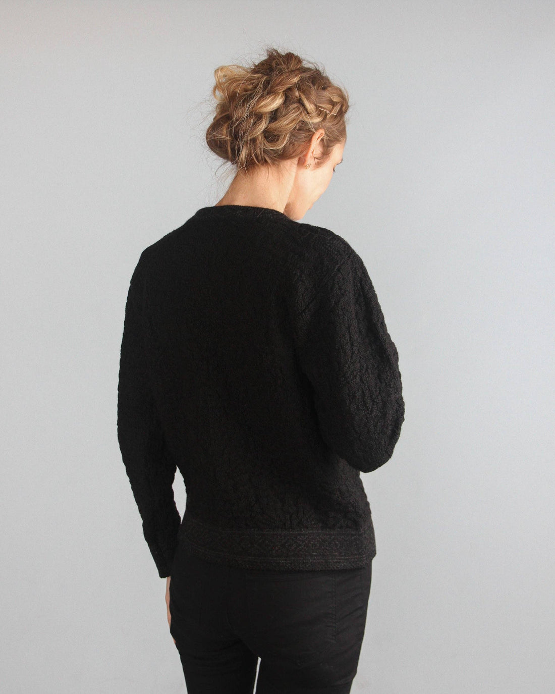 Susan Fosse - Bryggen Cardigan - Black