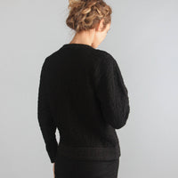 Susan Fosse - Bryggen Cardigan - Black