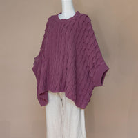 Irish - Ripple Poncho - Bubblegum