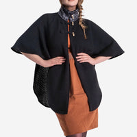 Norlender - Birgit Poncho - Black