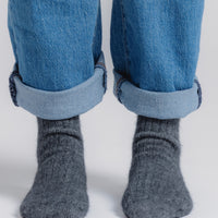 Cashmere Bliss Socks - Grey