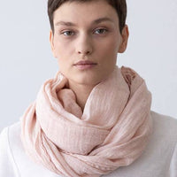 Linen Scarf - Rosa