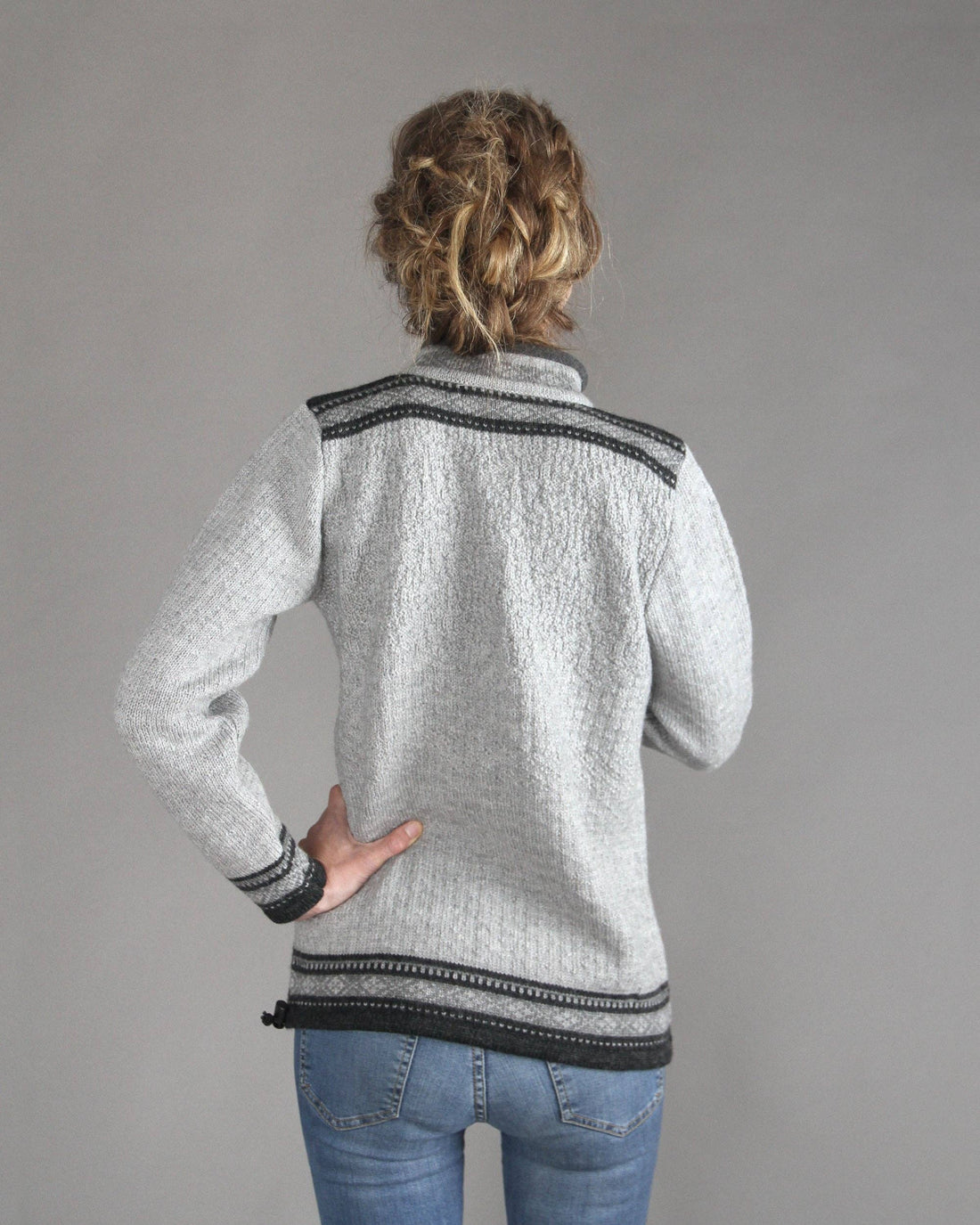 Susan Fosse - Stølen Cardigan - Grey