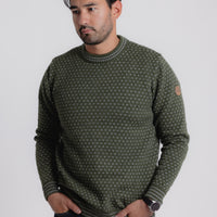 Ivanhoe - Sverre Crewneck - Loden Green