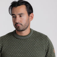 Ivanhoe - Sverre Crewneck - Loden Green