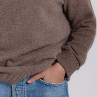 Zoraja Yak Sweater - Mushroom