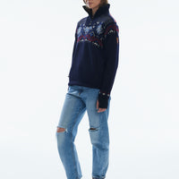 Dale of Norway - Fongen Weather Proof Women's Sweater - Navy
