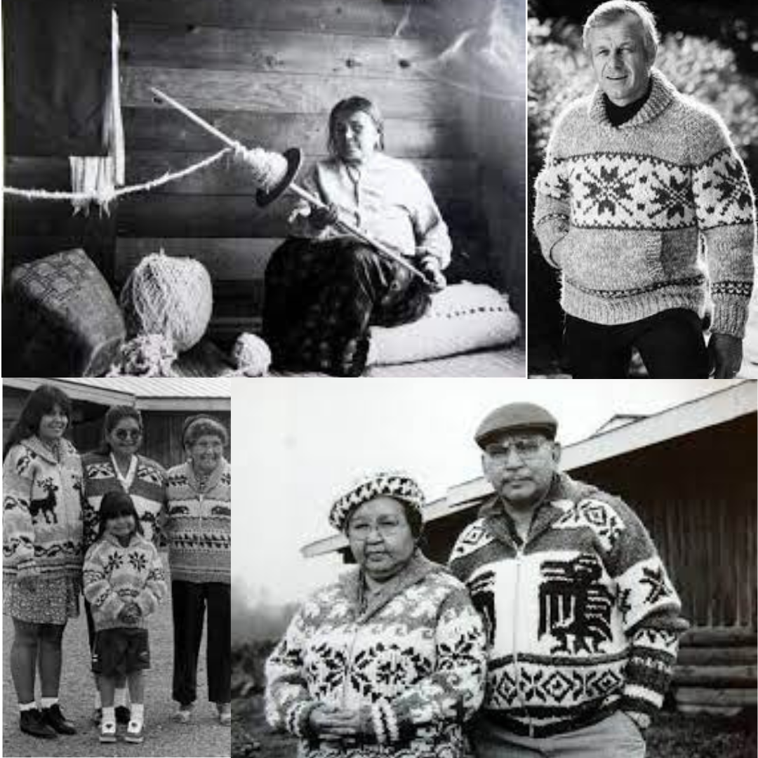 Cowichan sweater
