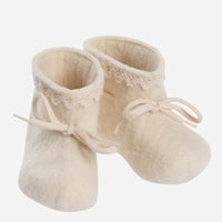 Glerups - Baby Slipper - White