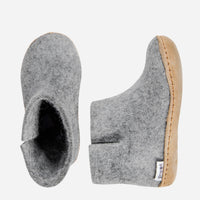 Glerups - Junior Leather Sole Boots - Grey