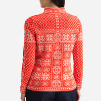 Dale of Norway - Peace Sweater - Roth Red