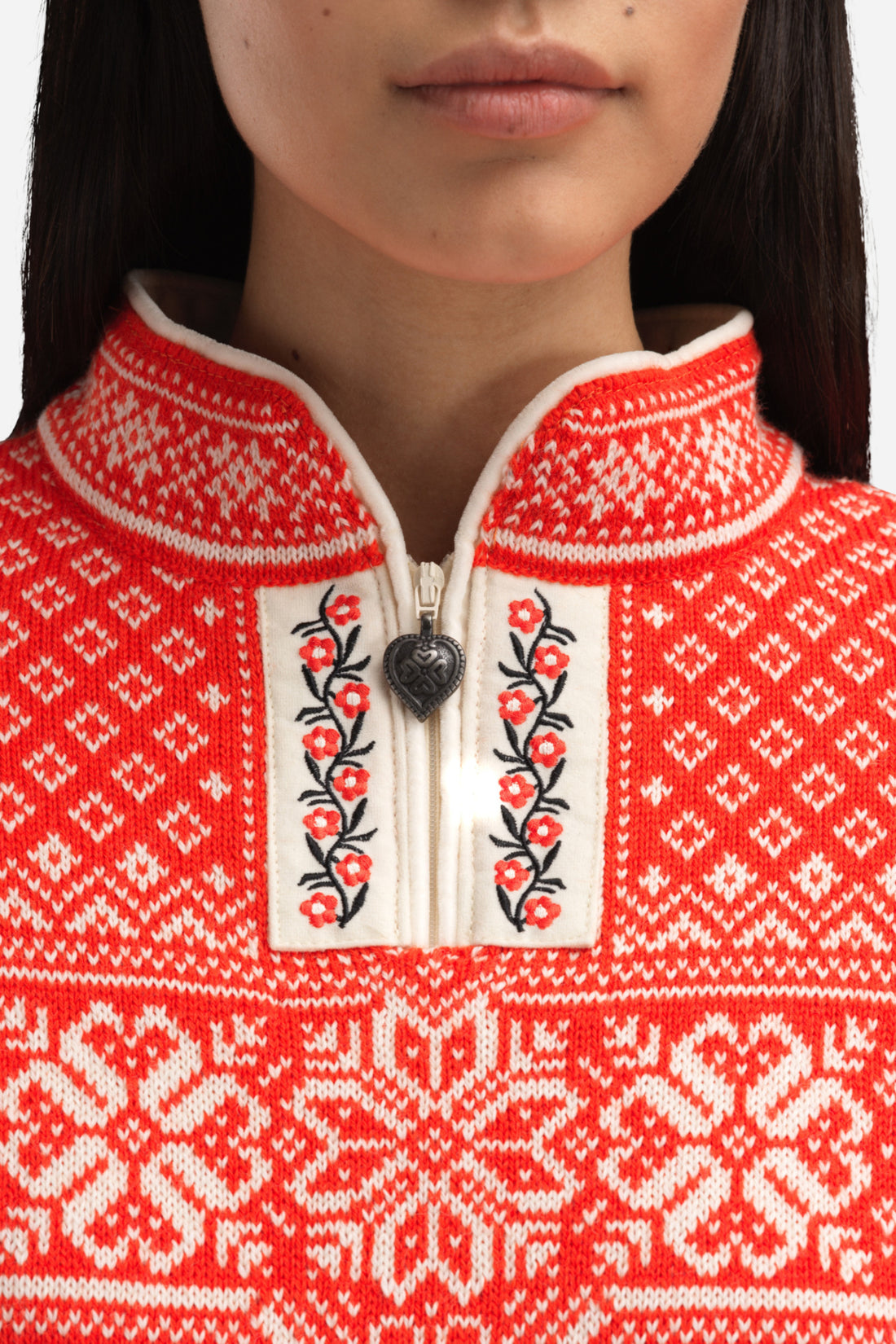 Dale of Norway - Peace Sweater - Roth Red