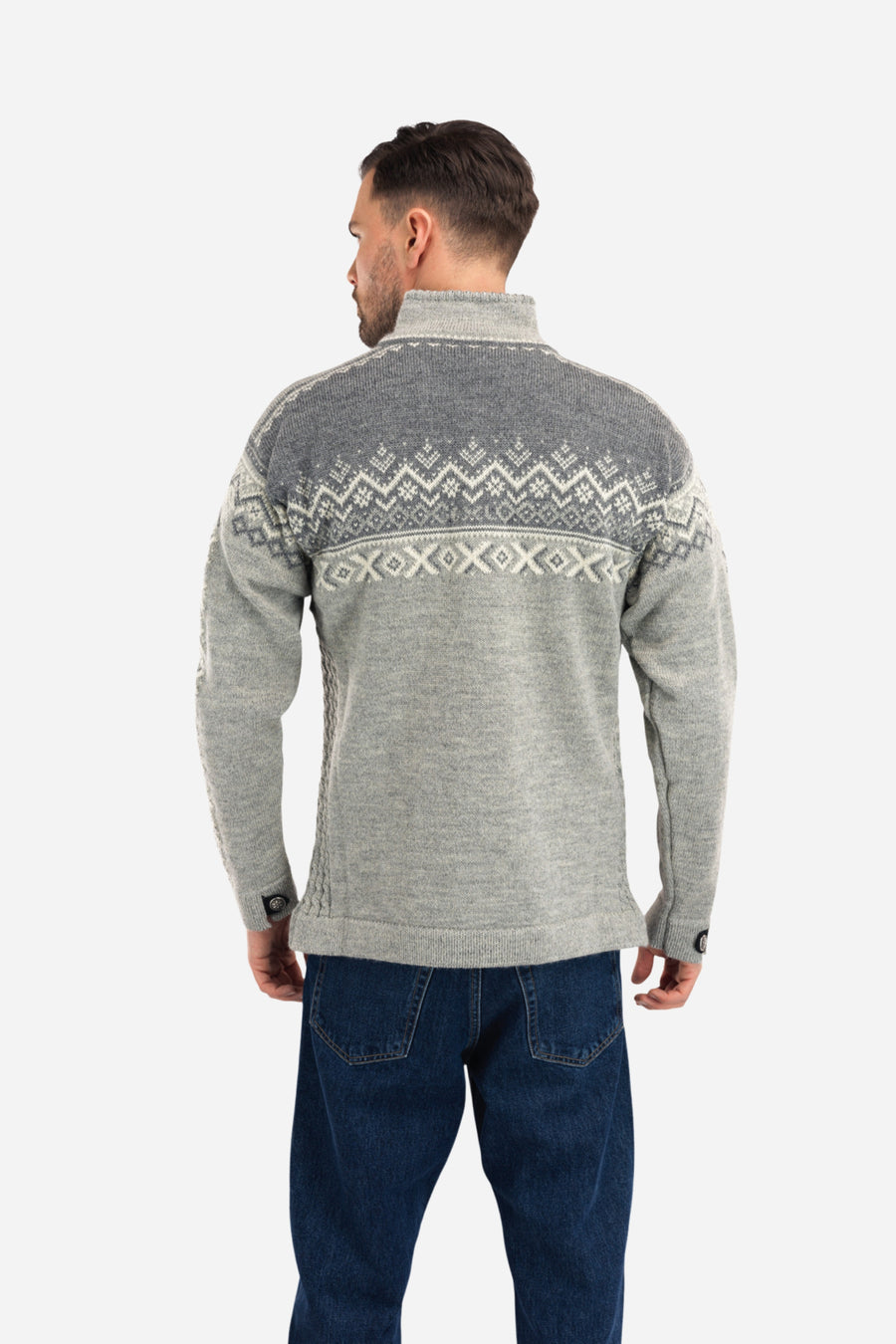 Dale of Norway - 140th Anniversary Men's Sweater - Light Charcoal