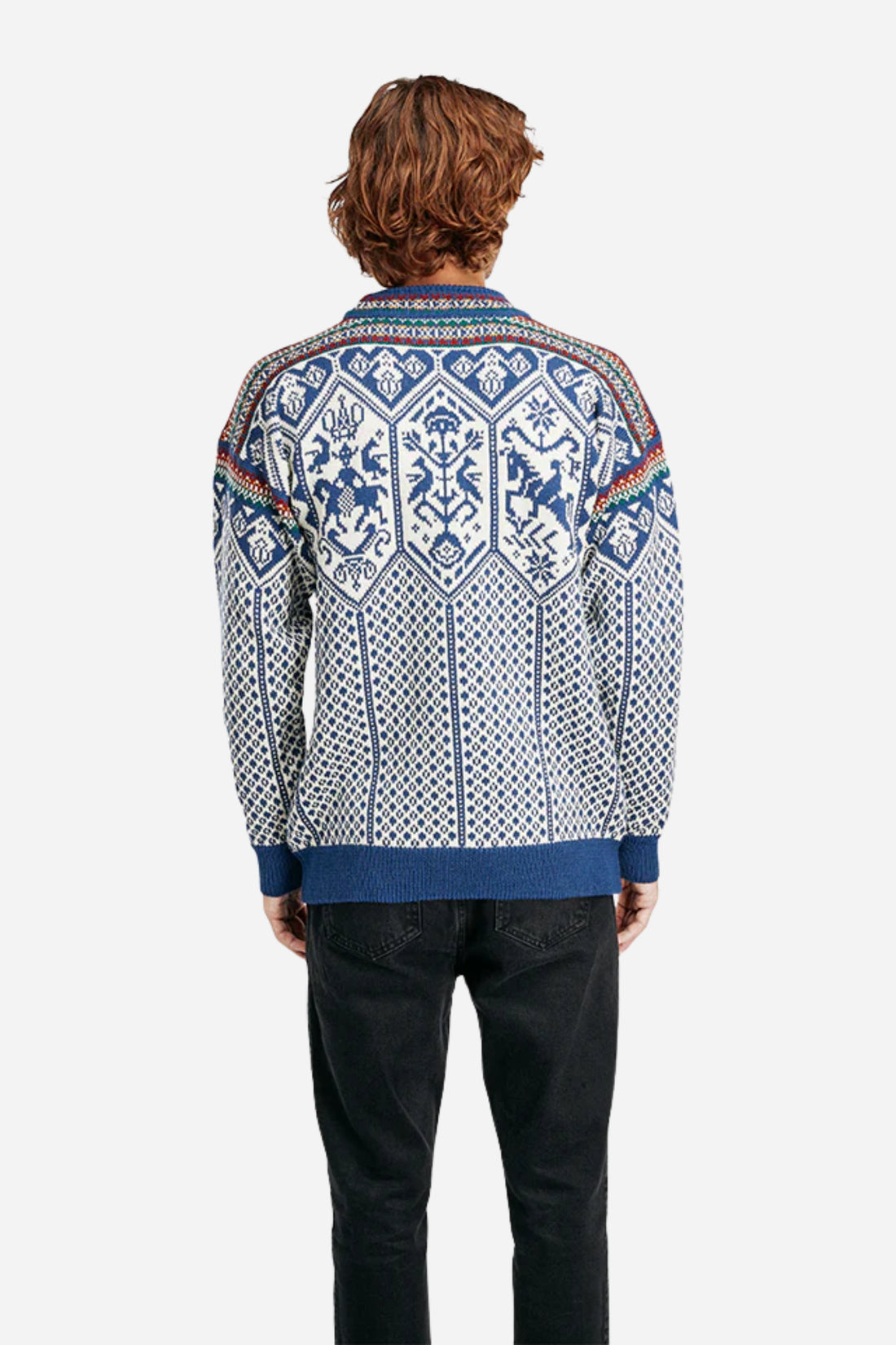 Dale of Norway - 1994 Masculine Sweater - Indigo