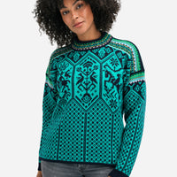 Dale of Norway - 1994 Feminine Sweater - Marine Peacock