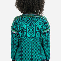 Dale of Norway - 1994 Feminine Sweater - Marine Peacock