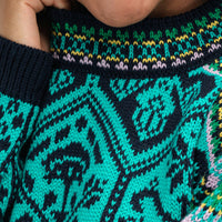Dale of Norway - 1994 Feminine Sweater - Marine Peacock