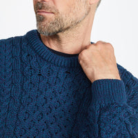 Traditional Irish Sweater - Atlantic