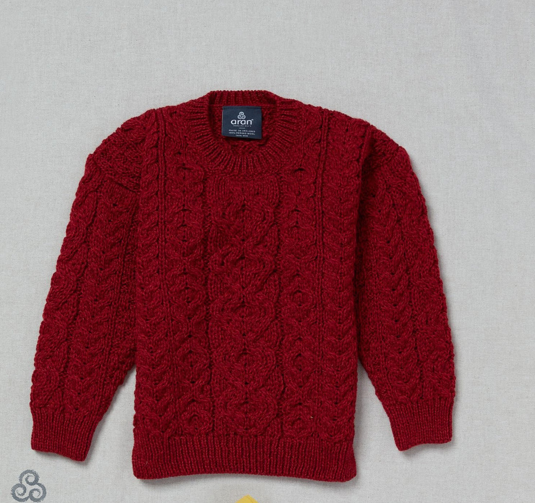 Children's Trellis Crew Neck Sweater