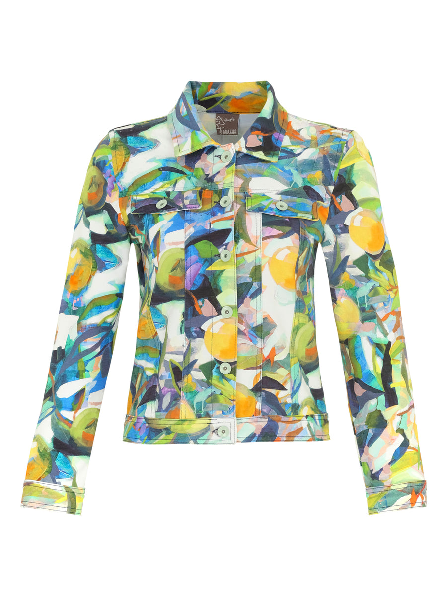 Simply art by Dolcezza - Cottong Stretch Jacket - Orangerie
