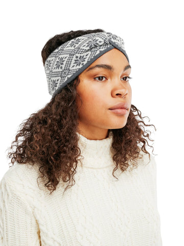 Dale of Norway - Christiania Headband - Grey off white
