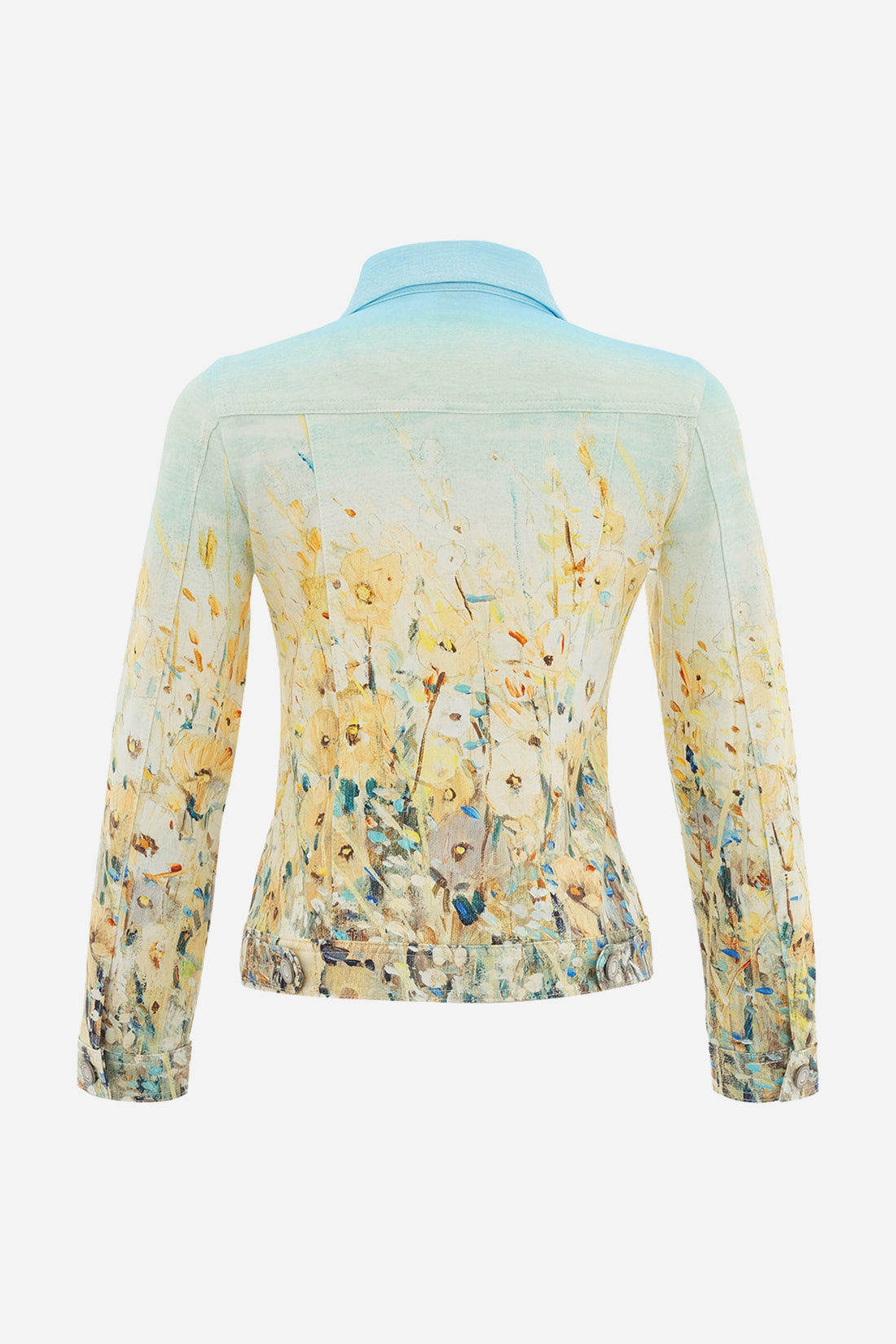 Dolcezza - Knit Jacket - Shoreline Flowers