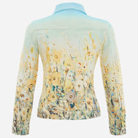 Dolcezza - Knit Jacket - Shoreline Flowers