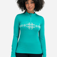 Dale of Norway - Falkeberg Women's Baselayer - Peacock