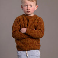 Possum - Children's Fair Isle Sweater - Spice