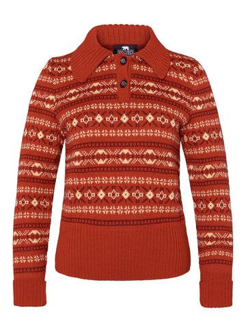 Norlender - Line Pullover - Red