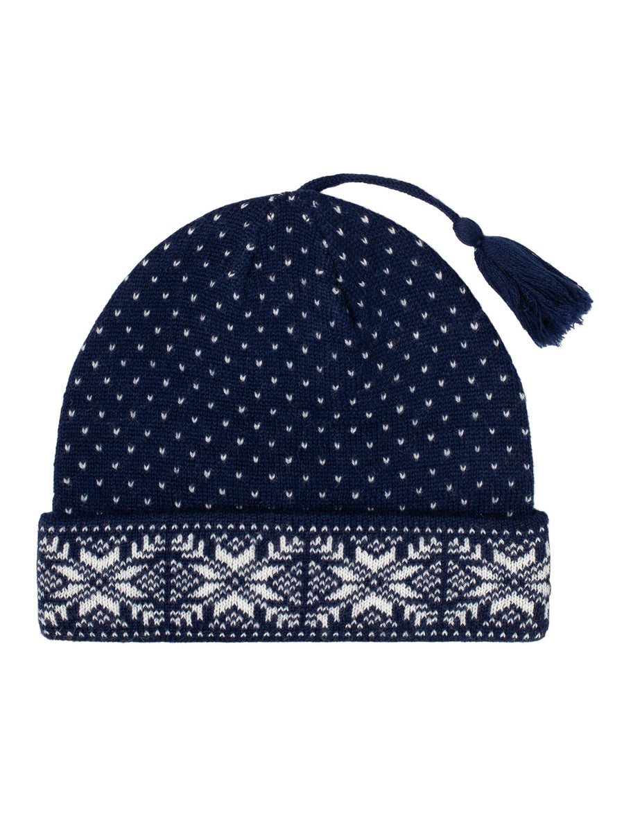 Norlender - Snowflake Hat - Navy