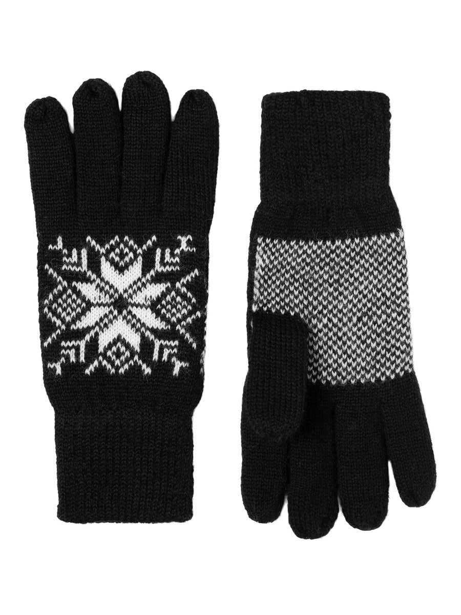 Norlender - Snowflake Gloves - Black