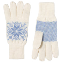 Norlender - Snowflake Gloves - White