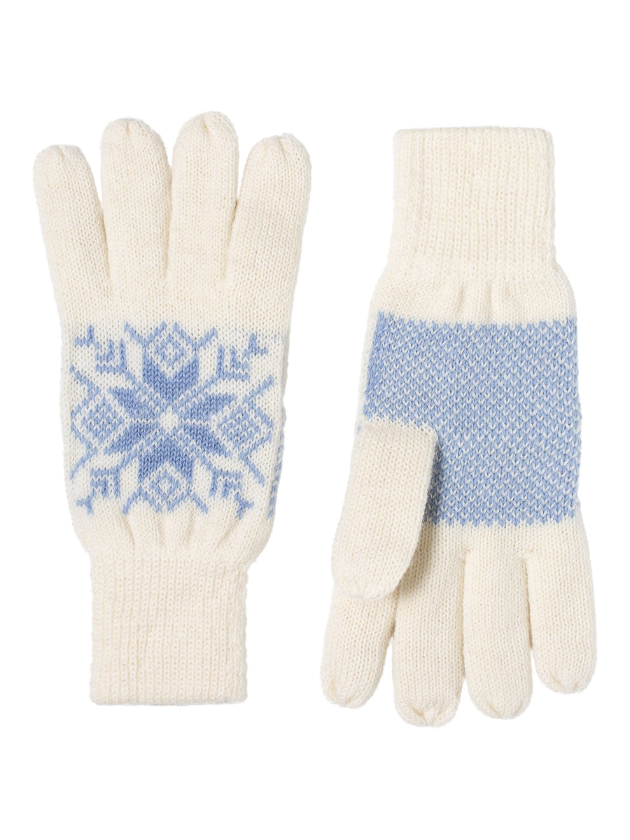 Norlender - Snowflake Gloves - White