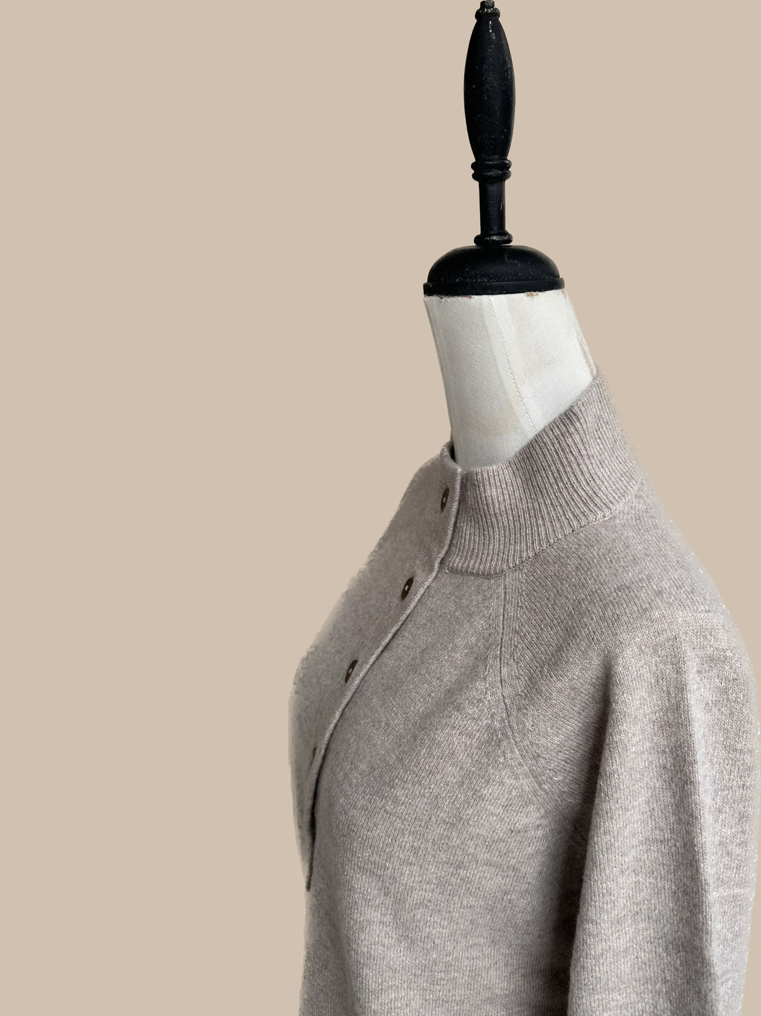 Hadid Yak Sweater - Light Oat