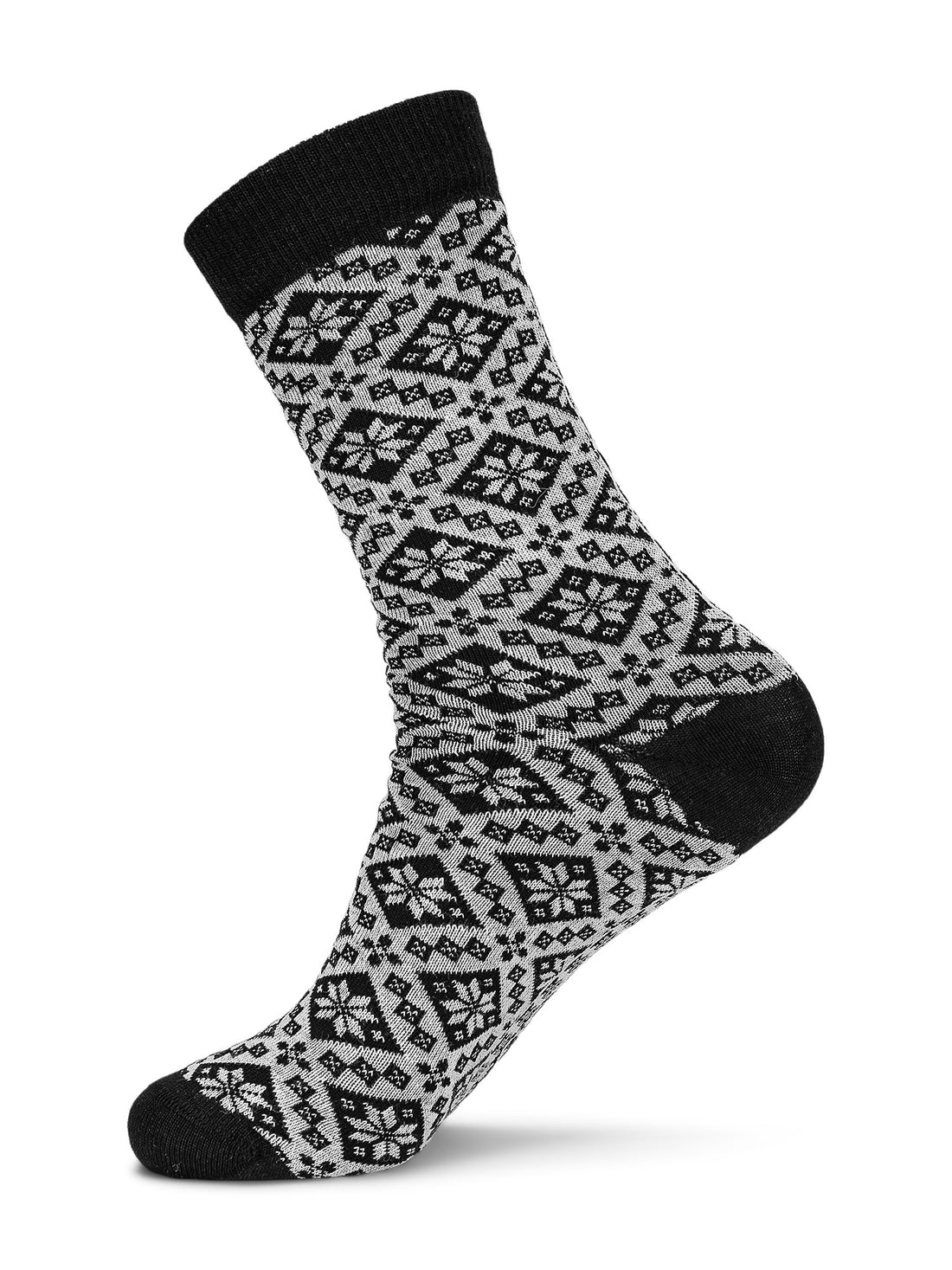 Dale of Norway - Bjorøy socks - Black/ Off-White