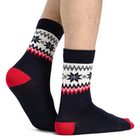 Dale of Norway - Myking Socks - Navy/Red/Off-White