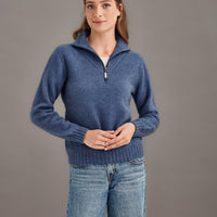 Possum - Funnel Neck Sweater - Orchid
