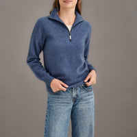 Possum - Funnel Neck Sweater - Orchid