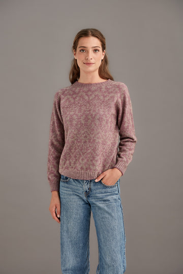 Possum - Fair Isle Pullover - Heather