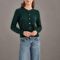 Possum - Patchwork Cardigan - Forest