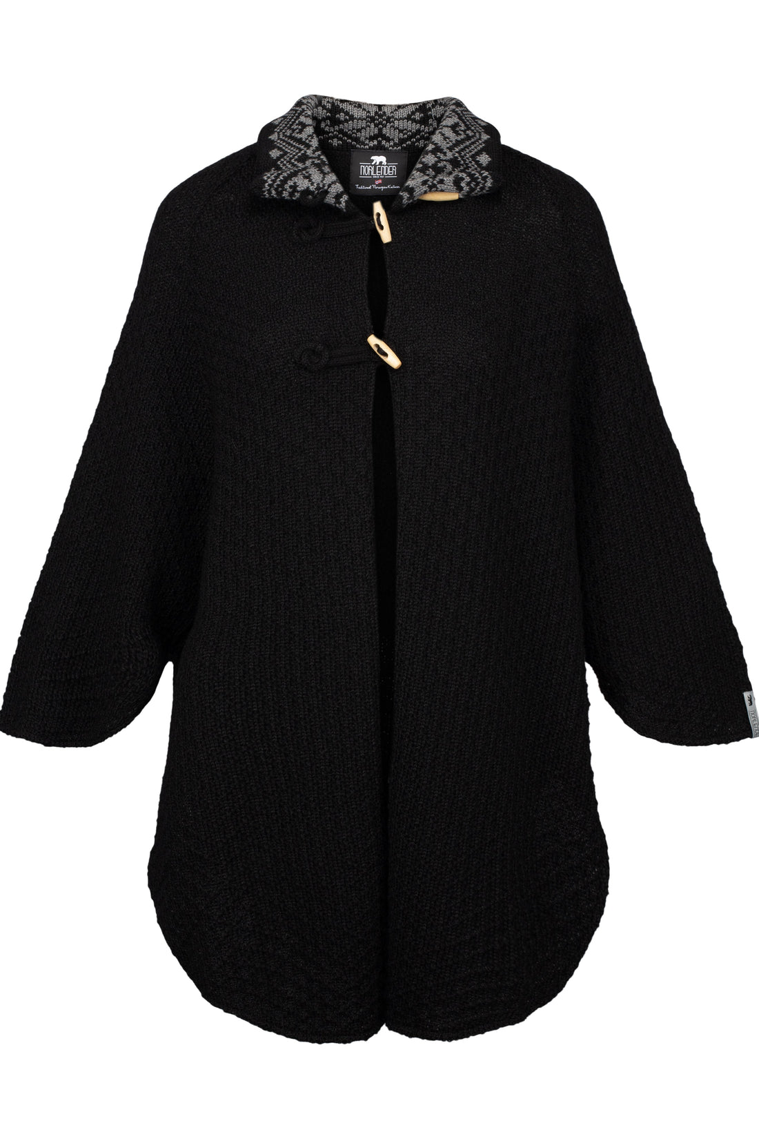 Norlender - Birgit Poncho - Black