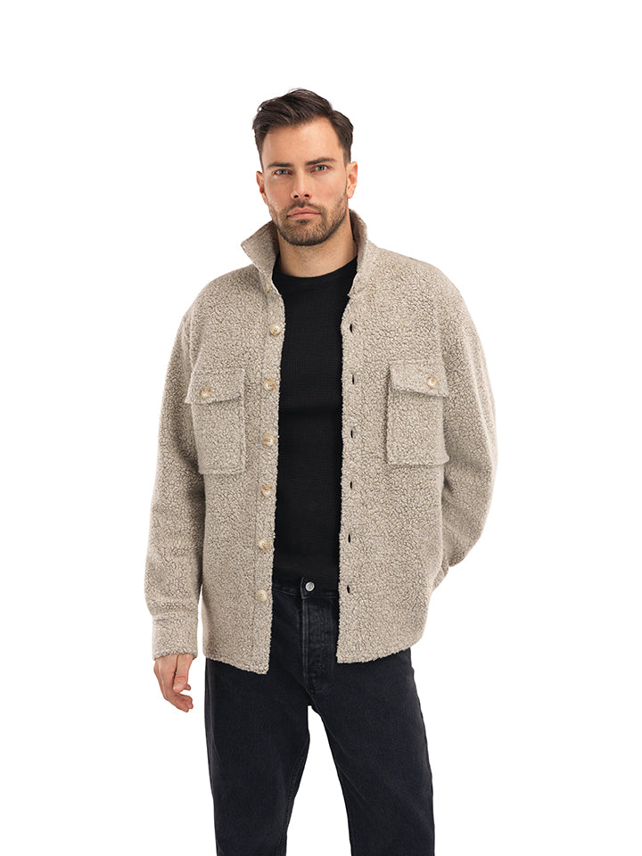 Dale of Norway - Overshirt Wool Pile Masculine - Grey